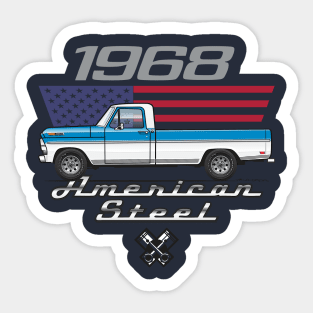 68 American Steel Sticker